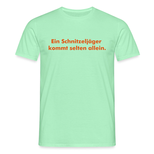 Ein Schnitzeljäger kommt selten allein. - Mintgrün