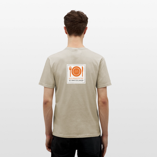 Team Kuschnija Männer -T-Shirt - Sandbeige