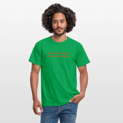 Ein Schnitzeljäger kommt selten allein. - Kelly Green