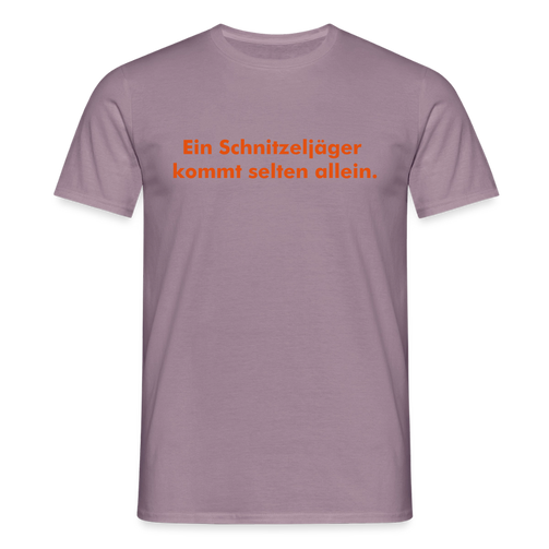 Ein Schnitzeljäger kommt selten allein. - Lilagrau 