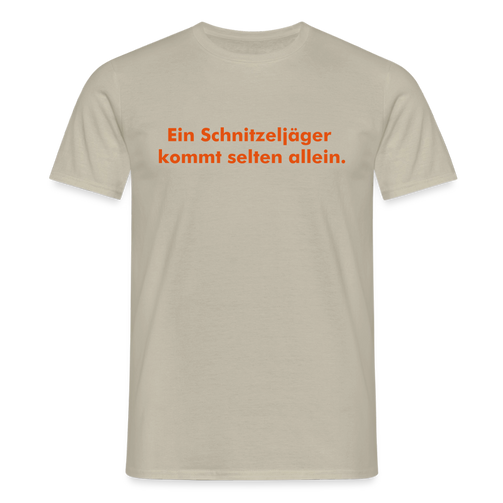 Ein Schnitzeljäger kommt selten allein. - Sandbeige