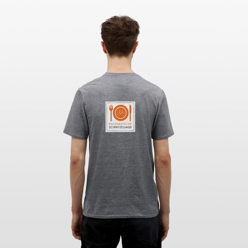 Team Kuschnija Männer -T-Shirt - Graphit meliert