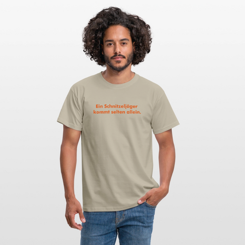 Ein Schnitzeljäger kommt selten allein. - Sandbeige