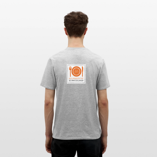 Team Kuschnija Männer -T-Shirt - Grau meliert