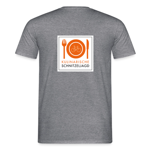 Team Kuschnija Männer -T-Shirt - Graphit meliert