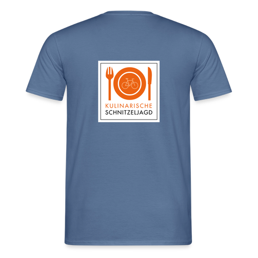 Team Kuschnija Männer -T-Shirt - Taubenblau 